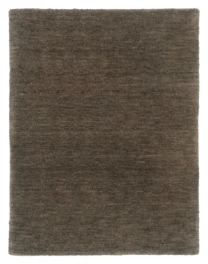 Harlequin Emerald Grey-Handwoven Plush Tie Dye Wool Pile Rug (AHQR-EG)