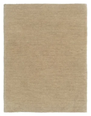 Harlequin Sand-Handwoven Plush Tie Dye Wool Pile Rug (AHQR-SD)