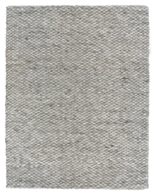 Alfresco-Hand Woven Textured Wool/Viscose Rug-Silver (AAWR-SL)