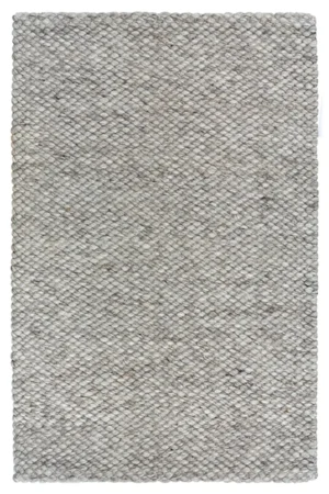 Alfresco-Hand Woven Textured Wool/Viscose Rug-Silver (AAWR-SL)