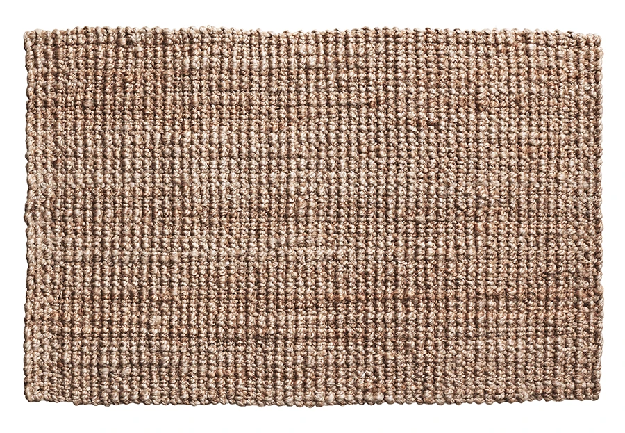 Bouclé Gold – Handwoven Jute Indoor Doormat (AJR106-G)