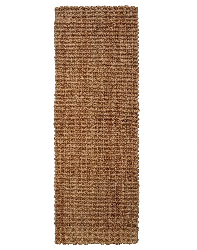 Bouclé Gold – Handwoven Jute Runner (AJR106-G)