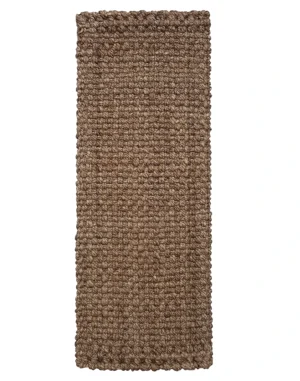 Panama Silver – Handwoven Jute Runner (AJR108-S)