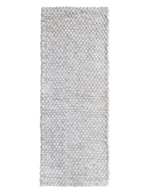 Berkelly in Silver – Handwoven High-Performance PET Hallway Runner (APRB-S)