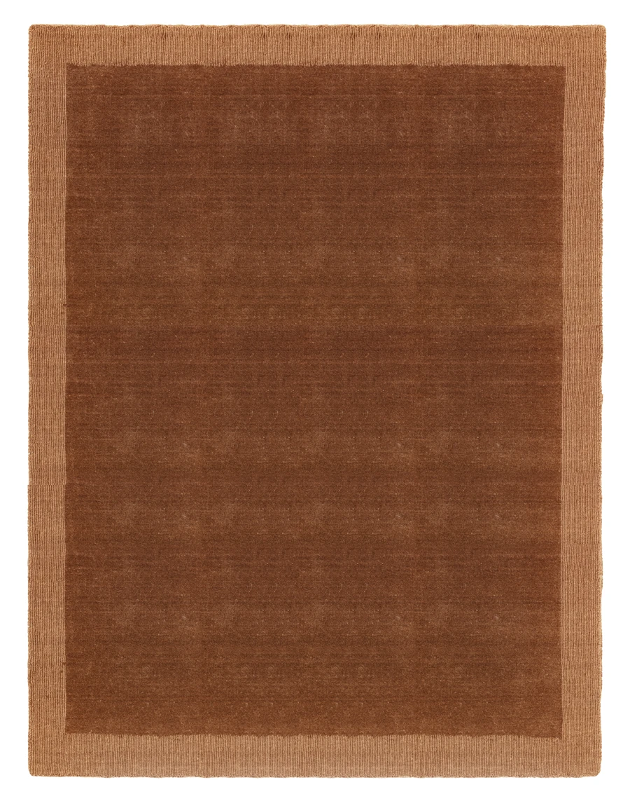 zoya-russet-handloomed-wool-rug-with-loop-border-and-centre-cut-pile-azwr-rt